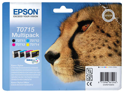 Epson T0715 tinteiro 1 unidade(s) Original Rendimento padrão Pret