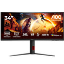 AOC MONITOR IPS 27" 16:9 QHD 1MS 180HZ HDMI DP COLUNAS Q27G42XE