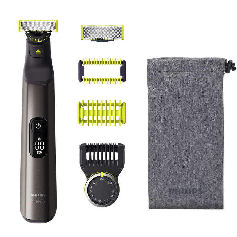 Philips OneBlade Pro Máquina de barbear com lâminas que se adapta