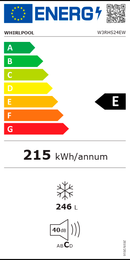 ARCA HORIZONTAL WHIRLPOOL - W3RHS24EW