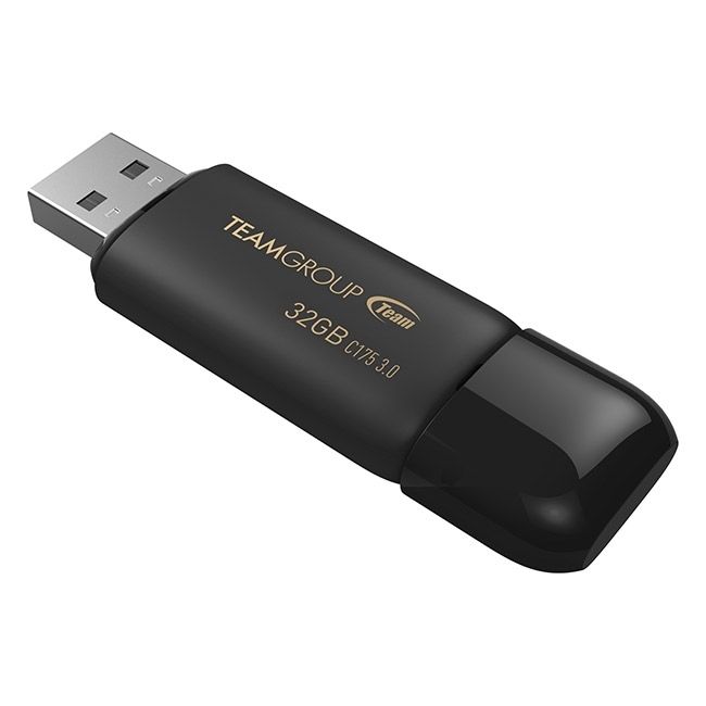 PEN DRIVE TEAM GROUP C175 32GB USB 3.0 BLACK