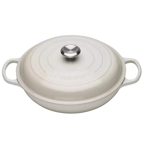 LE CREUSET - CAÇAROLA BAIXA 30CM/3.5L FERRO FUNDIDO COLEÇÃO SIGNA