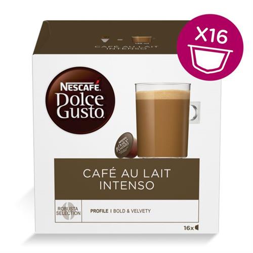 CÁPSULAS DE CAFÉ DOLCE GUSTO CAFE AU LAIT INTENSO ( 48 CÁPSULAS