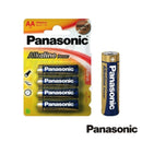 PILHA ALCALINA PANASONIC BRONZE AA - LR06 1,5V (BLÍSTER 4 UNID.)