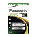 PANASONIC PILHAS RECARREGAVEIS AA/P6 2450MHA BLISTER 2 PILH