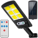 CANDEEIRO SOLAR DE EXTERIOR 120 LEDS COM SENSOR DE MOVIMENTO