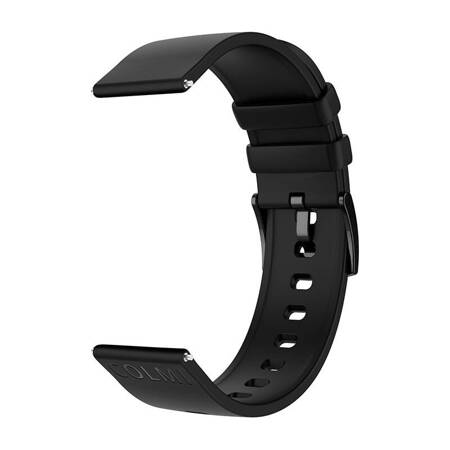 BRACELETE DE SILICONE PARA SMARTWATCH COLMI PRETO 22 MM