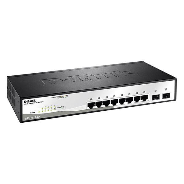D-Link DGS-1210-10 switch de rede Gerido L2 Gigabit Ethernet (10/