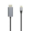AISENS A109-0394 adaptador de cabo de vídeo 0,8 m DisplayPort USB