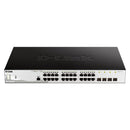D-LINK SWITCH 24-PORT 101001000BASE-T POE + 4 SFP PORTS