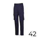 CALÇAS STRECH 98% ALGODÃO 2% ELASTANO 240G AZUL MARINHO TAMANHO 4