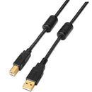 AISENS A101-0009 cabo USB 2 m USB 2.0 USB A USB B Preto