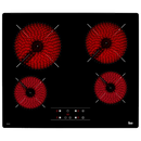 Teka TB 6415 Preto Embutido 60 cm Cerâmica 4 zona(s)