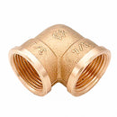 COTOVELO EM F-F 3/4´´ LATÃO