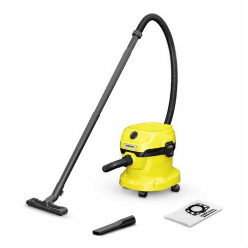 ASPIRADOR SEM SACO KARCHER WD2( 1000 W - 12 L  - AMARELO  )