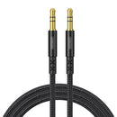 CABO AUX CAR STEREO AUDIO 2M JOYROOM (PRETO)