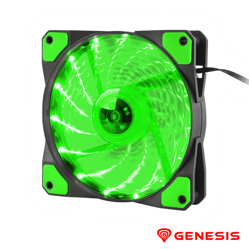 COOLER HYDRON 120 120MM VERDE GENESIS