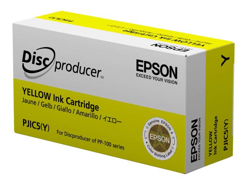 Epson Tinteiro Discproducer, Amarelo (MOQ=10)