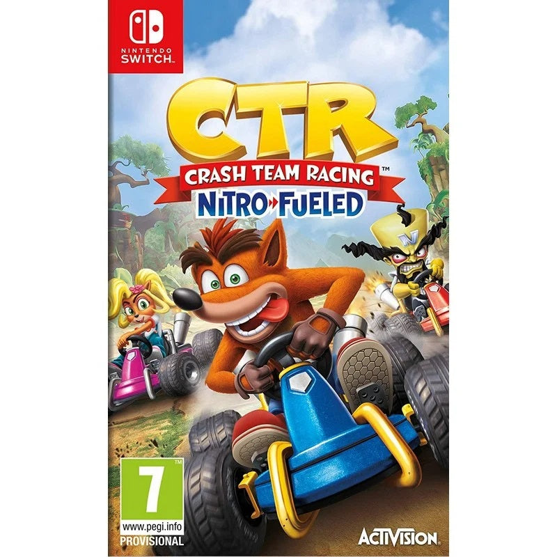 Nintendo Crash Team Racing: Nitro-Fueled Padrão Multiligue Ninten