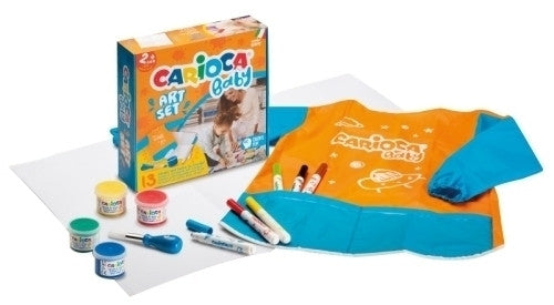 CARIOCA BABY ART SET PACK DE JUEGOS CON 12 PRODUCTOS PARA BEBES -