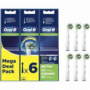 CABEZAL DE RECAMBIO PARA CEPILLO ORAL-B PRO CROSS ACTION PACK 6 U