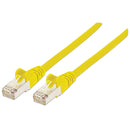 EQUIP CHICOTE CAT6A SFTP LSZH 1MT AMARELO