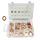 SET DE 80 ANILHAS VARIOS TAMANHOS EM COBRE