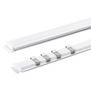 CANAL DE TIRA DE LED MONTADO EM DESCARGA, 2M, BRANCO