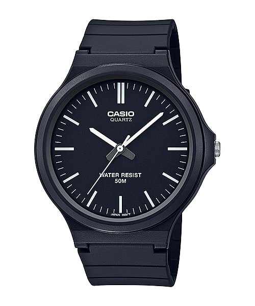 RELÓGIO ANALÓGICO CASIO COLLECTION MEN MW-240-1EVEF 48MM PRETO