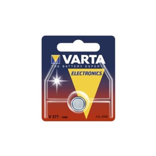 Varta 1x 1.55V V 377 Bateria descartável SR66 Óxido de prata (S)