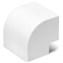 CABO EXTERNO PVC EM FORMA QUADRADA BRANCA 60*40MM 4PCS