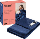 MANTA DAGA RELAX SUAVE AZUL 160X120 3P 6T LAVABLE