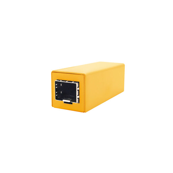 LevelOne GVT-1001 conversor de rede de média 1000 Mbit/s Amarelo