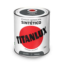 ESMALTE SINTÉTICO MONOCAPA BRILHANTE CINZENTO MÉDIO 750ML TITANLU