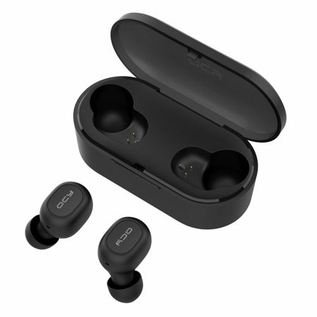 AURICULARES BLUETOOTH QCY T2C TWS PRETOS