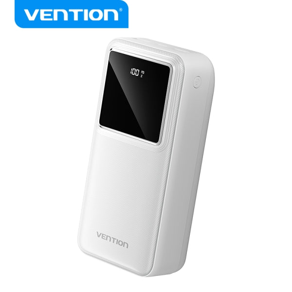 POWERBANK 30000MAH VENTION FHMW0 22.5W BLANCA