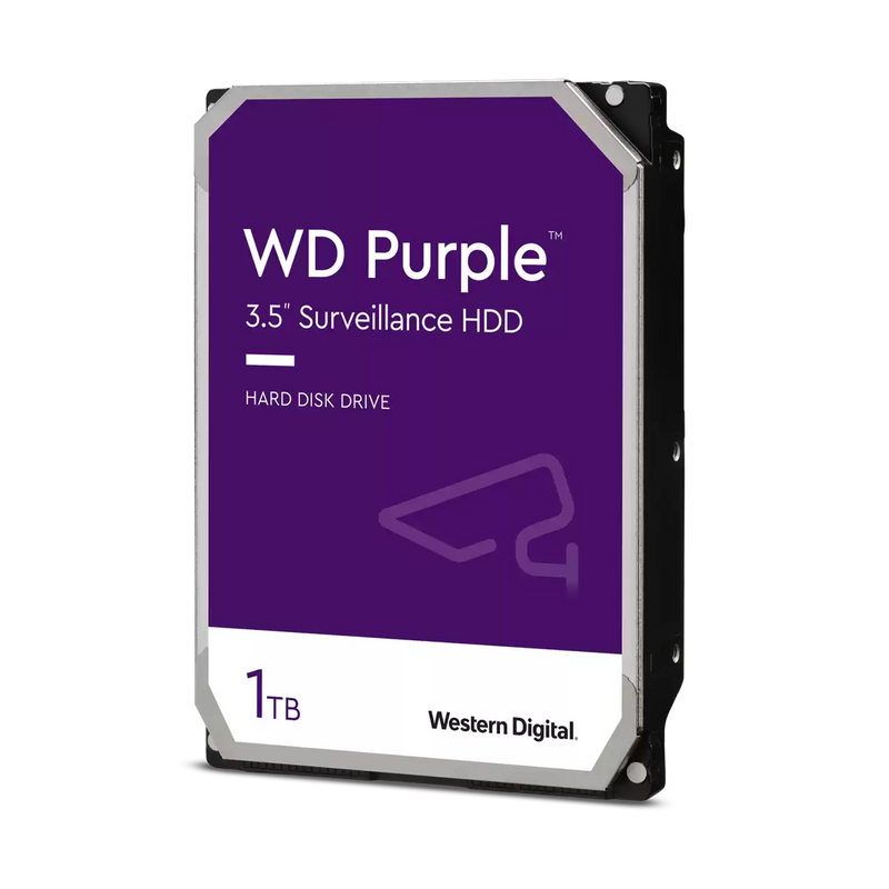 DISCO 3.5 1TB WD PURPLE 64MB SATA 6GBS 54RP SURVEILLANCE