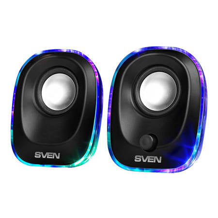 COLUNAS DE SOM SVEN 330 USB PRETO