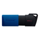 64GB USB3.2 GEN 1 DATATRAVELER EXODIA M (BLACK + BLUE)