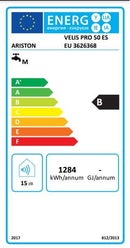 TERMOACUMULADOR ARISTON - VELIS PRO WIFI 50 ES EU PT+