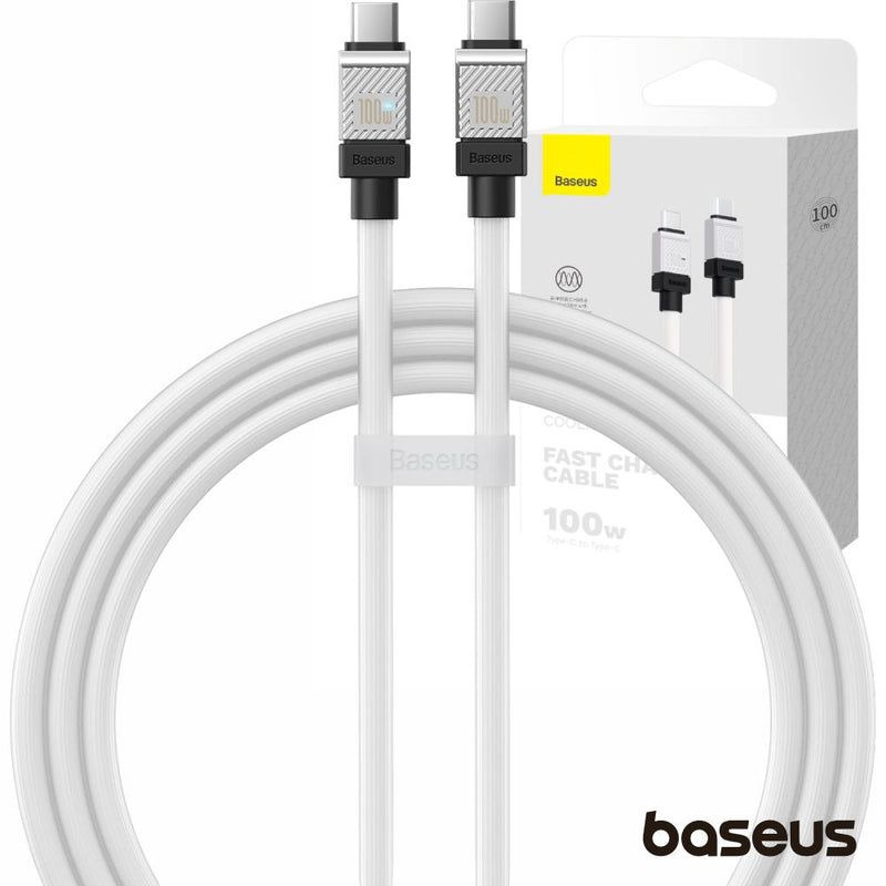 CABO USB-C MACHO P USB-C MACHO 100W PD 1M COOLPLAY BASEUS