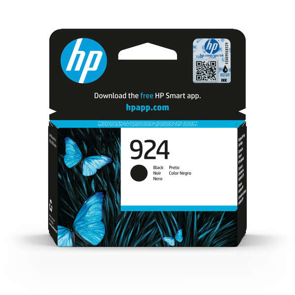 HP Tinteiro 924 Original Preto