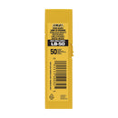 CONJUNTO DE 50 LÂMINAS CORTADORAS LB-50 PRATA 18 MM