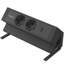 REGLETA SOBREMESA FELLOWES 100137182 2 TOMAS DE CORRIENTE 1 USB -