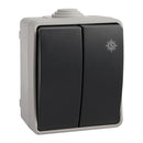 COMUTADOR DUPLO ESTANQUE ECONÓMICO IP44 (RETRACTILADO) 16A 250V S