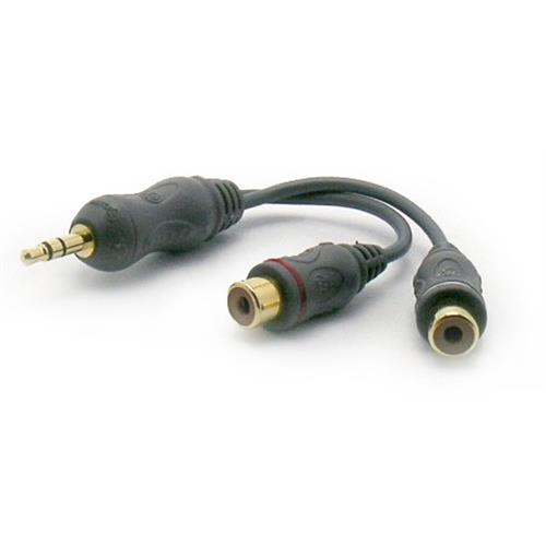 ADAPTADOR METRONIC JACK 3,5MM/2RCA  - 460050