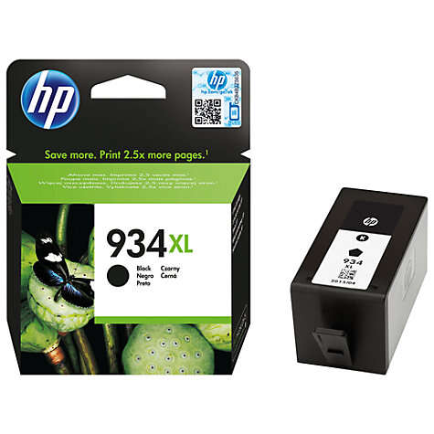 HP Tinteiro original 934XL preto de elevado rendimento