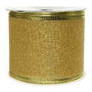 FITA COM PURPURINA DOURADO PARA FAZER LAÇOS 270X6,3CM