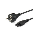 Equip 112150 cabo de energia Preto 1,8 m Acoplador C5 CEE7/4
