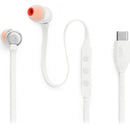 JBL - AURICULARES USB-C T310 BRANCO